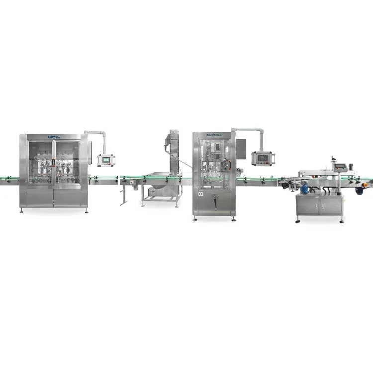 Complete filling line solution by EAC Machinery Co., Ltd.